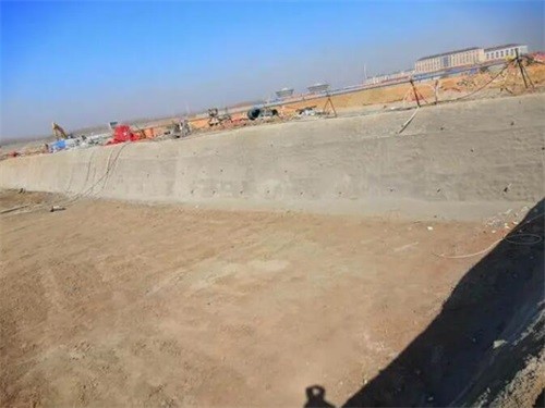 镇坪高铁桩基础建设